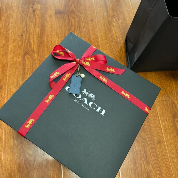 COACH Swing Bag in Maple - NWT, Zip Elegance - Picture 4 of 4